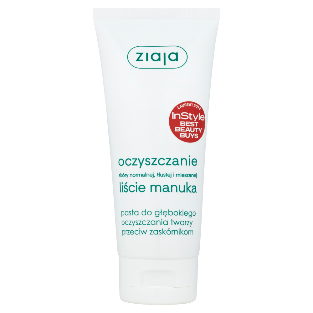 260086 ziaja oczyszczanie liscie manuka pasta czyszczania twarzy przeciw zaskornikom 4 BB 1