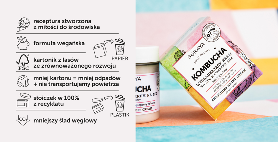 Soraya Kombucha - eko podejście firmy
