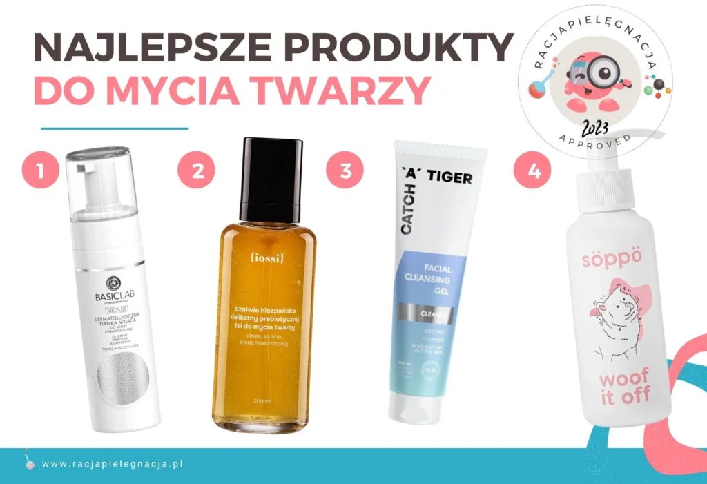 Najlepsze kosmetyki do mycia twarzy