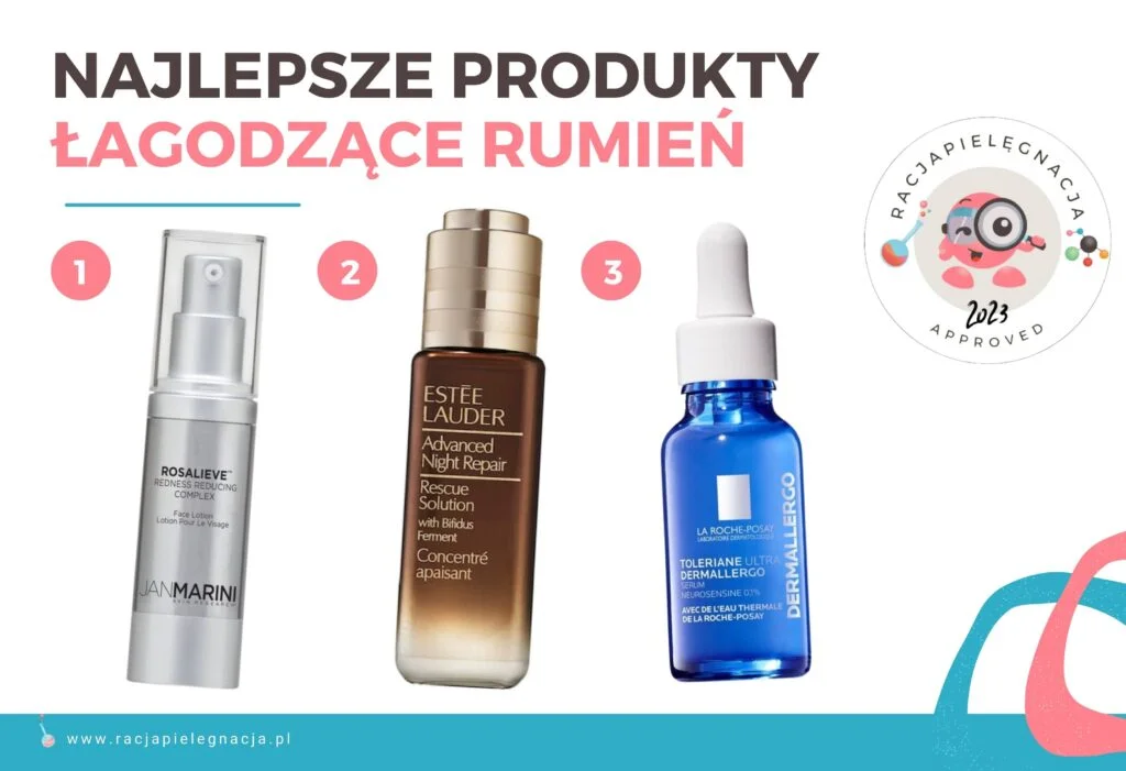 Najlepsze kosmetyki łagodzące rumień