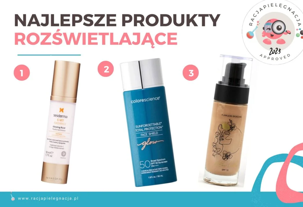 Najlepsze kosmetyki rozświetlające