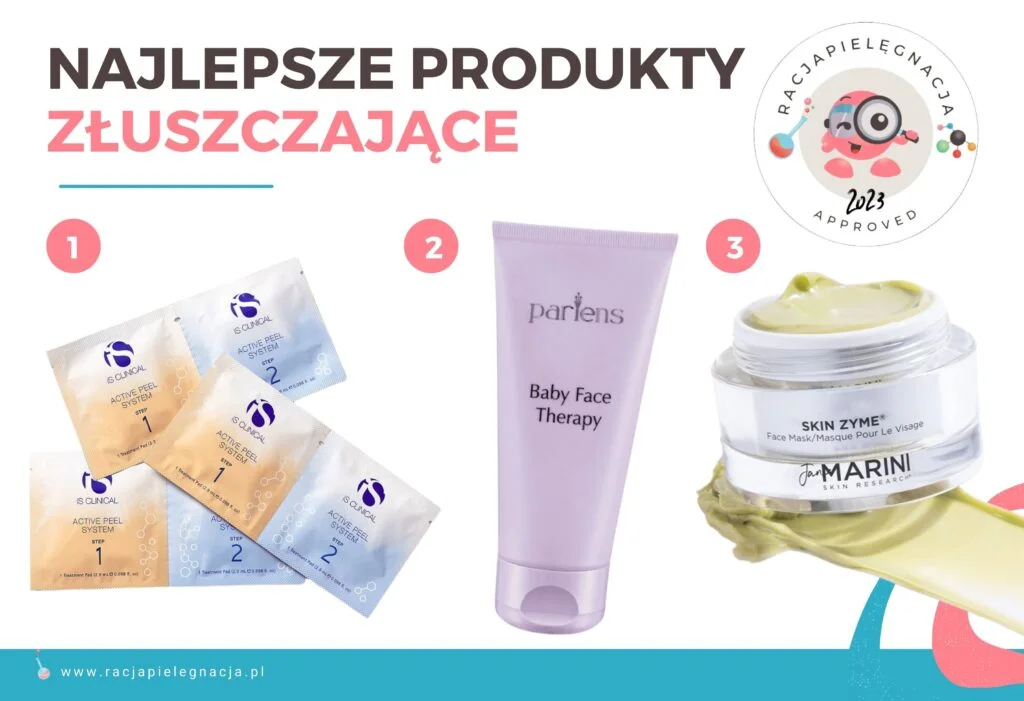 Najlepsze kosmetyki złuszczające