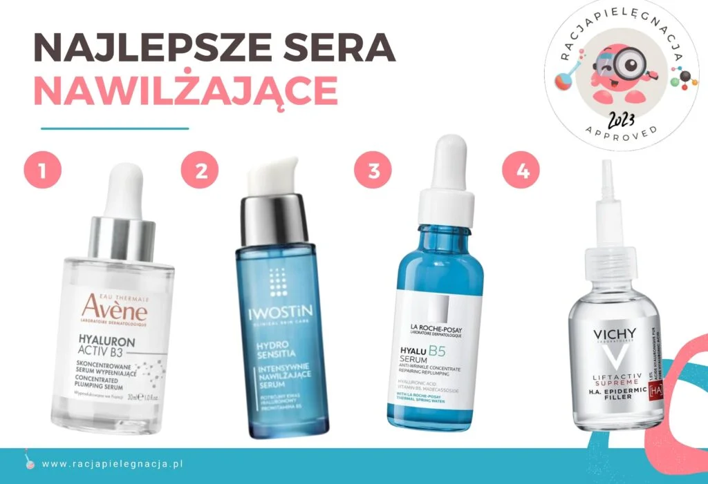 Najlepsze sera nawilżające