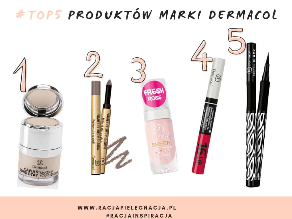 Top 5 produktów marki Dermacol, z którymi warto się zapoznać. 