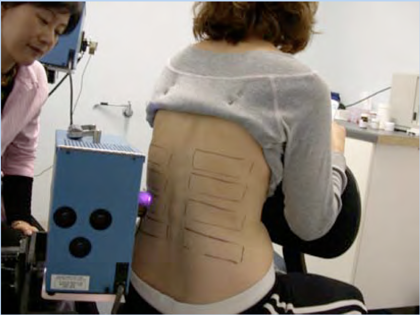 symulacja promieniowania słonecznego